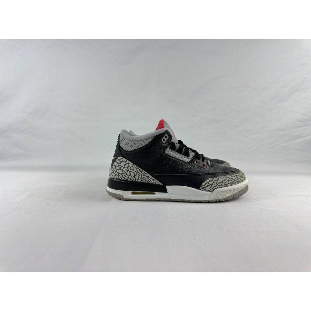 Nike Air Jordan 3 Retro Black Cement GS 854261-001 Boys Size 7Y